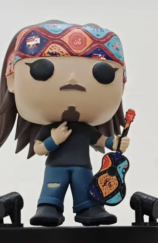 high and mighty rocker. this is a premium trophy suitable for music industry