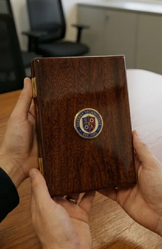 book wood plaque size 150x210x20mm thick. each page is 10mm thick. the wood is hardwood can be lacquered or stained.