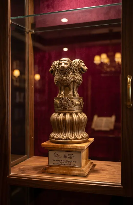 Young Buddhist Association 3D Print Ashoka Sculpture young buddhist association 3d print ashoka 04