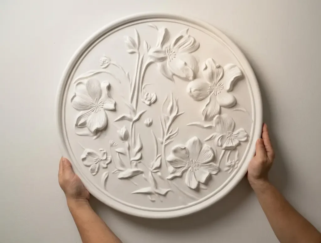 3d print flora wall decor in 54cm diameter size. We can accept any design.