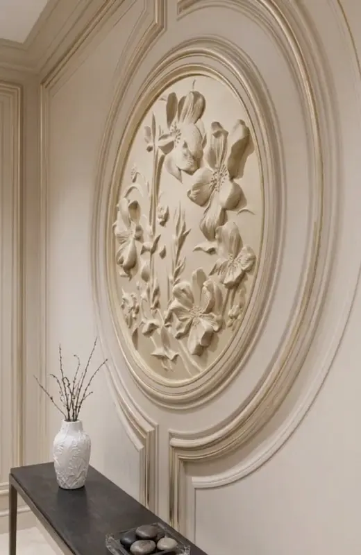 3d print flora wall decor feels nice when touch as this is 3d feel that is unable to achieve using CNC craving. We can deliver to Singapore, Malaysia and Indonesia.