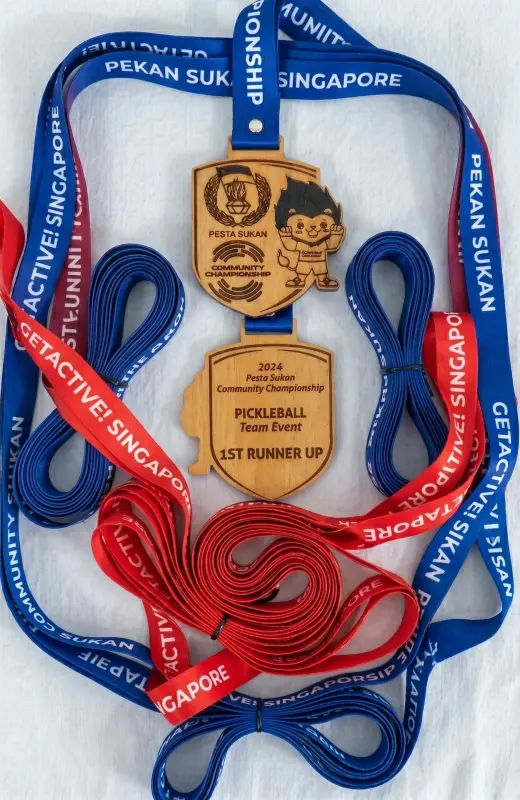 pekan sukan 2024 medal arranged in nice photoshoot. We can deliver to Singapore, Malaysia and Indonesia