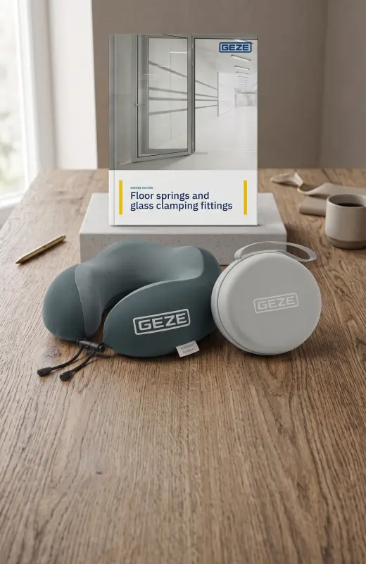 neck pillow and catalogue for geze
